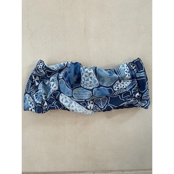 Kenny Flowers Swim Bikini Top Strapless Mauna Kea Swimwear - Picture 1 of 10